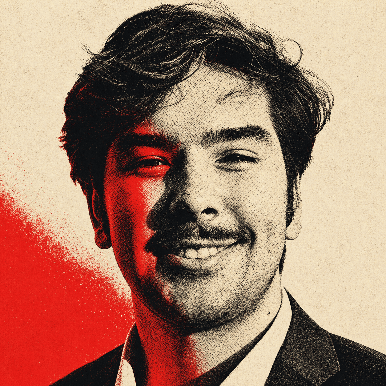 Stylized portrait of managing editor Jordan Conradson